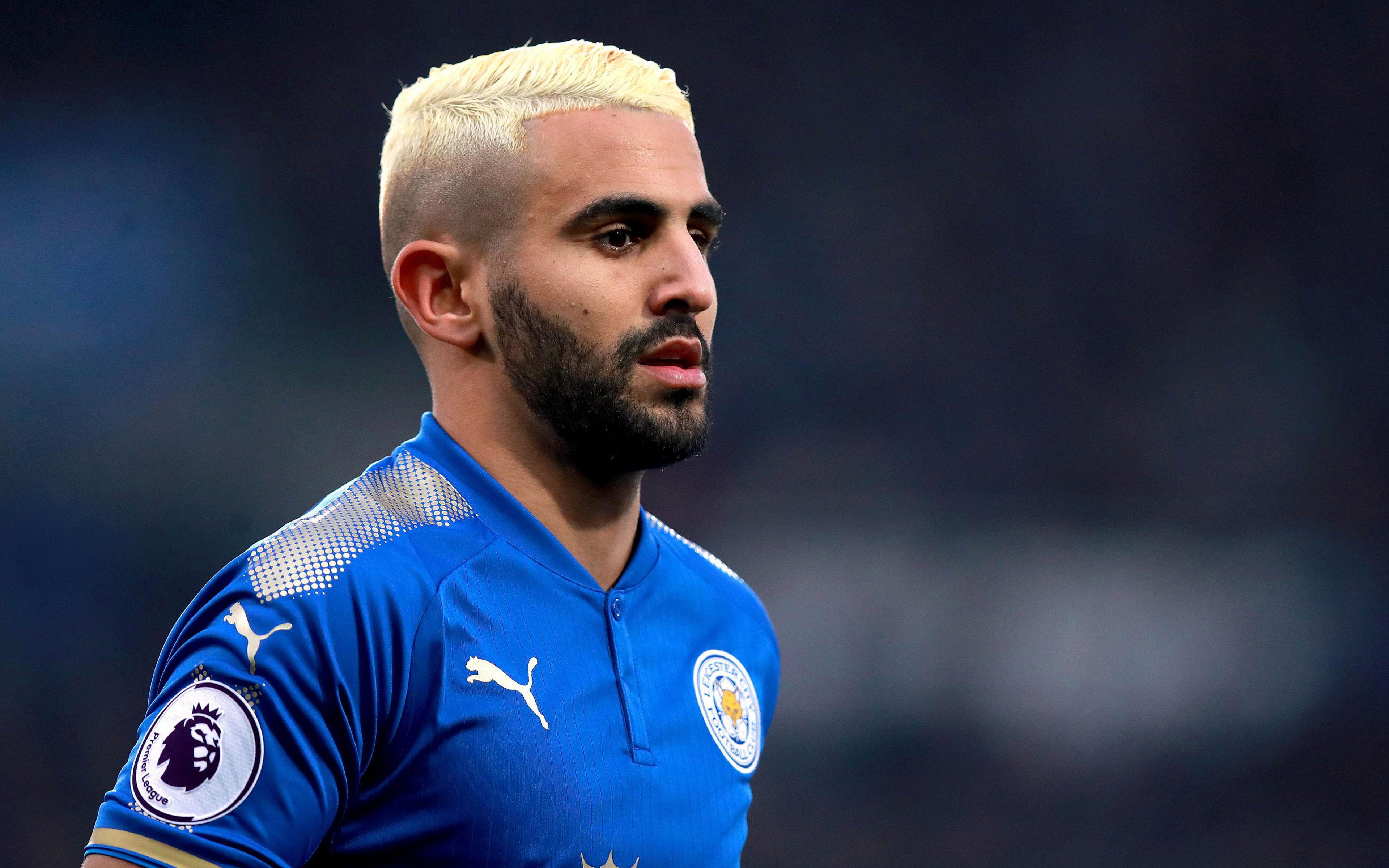 4k Riyad Mahrez Soccer Football Premier League Wallpaper
