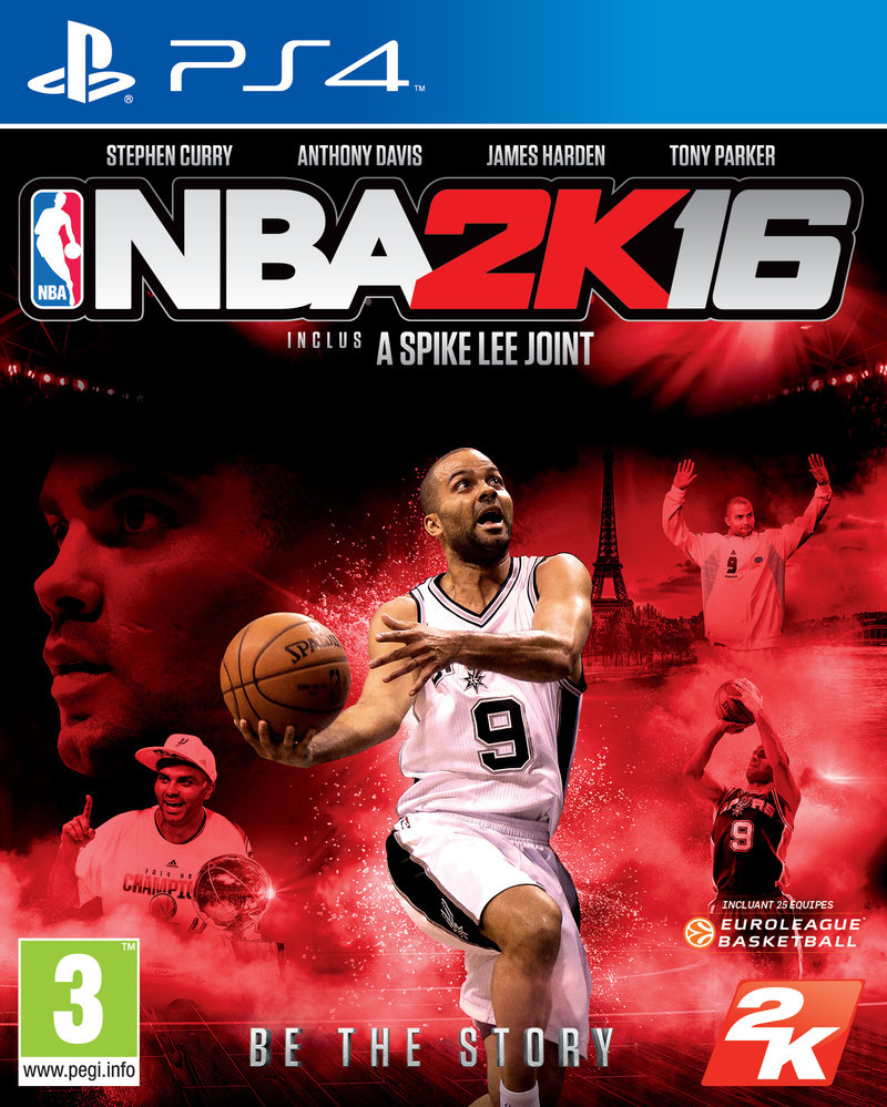 Nba 2k16 France Version Cover Ft Tony Parker By Thexrealxbanks On