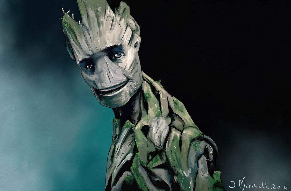 Guardians Of The Galaxy Groot By Soapmak3r