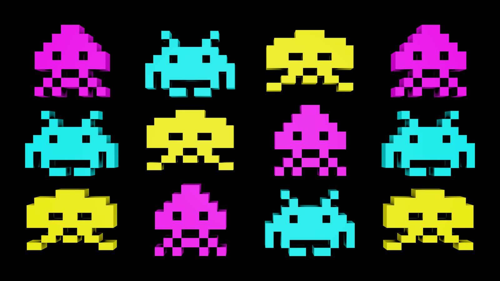 Space Invaders Wallpaper