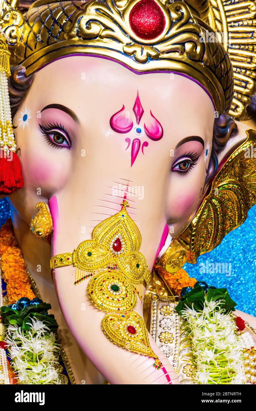 Ganesha chaturthi festival hi res stock photography and images   Alamy