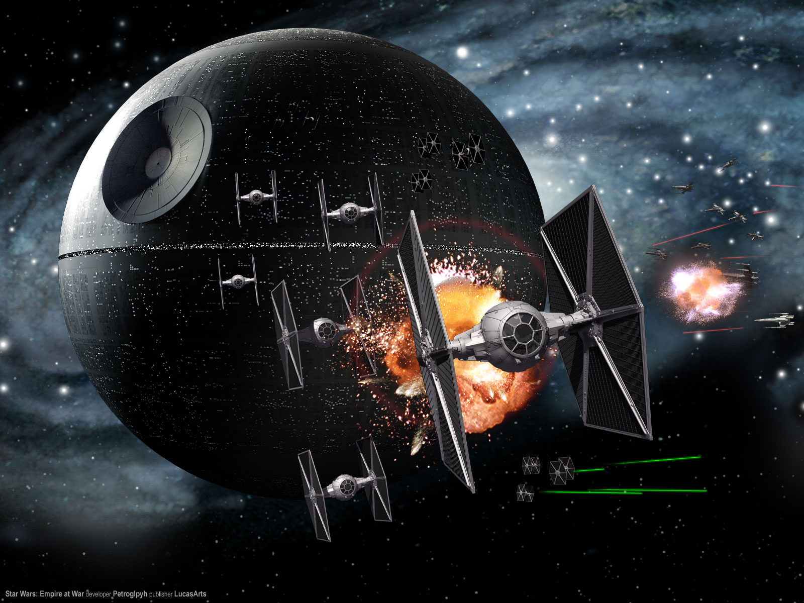 Wallpaper Star Wars Video Games Empire At War Tie