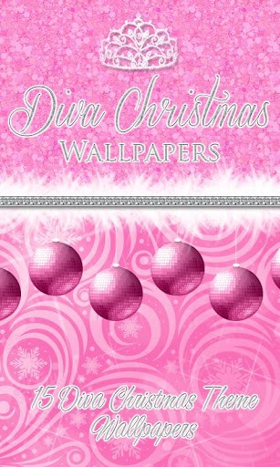 View bigger   Diva Christmas Wallpaper Pack for Android screenshot