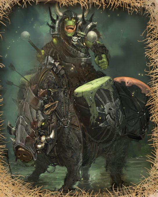 Feral Ork Wallpaper Image Orc And Orks Fantasy Monsters Fan