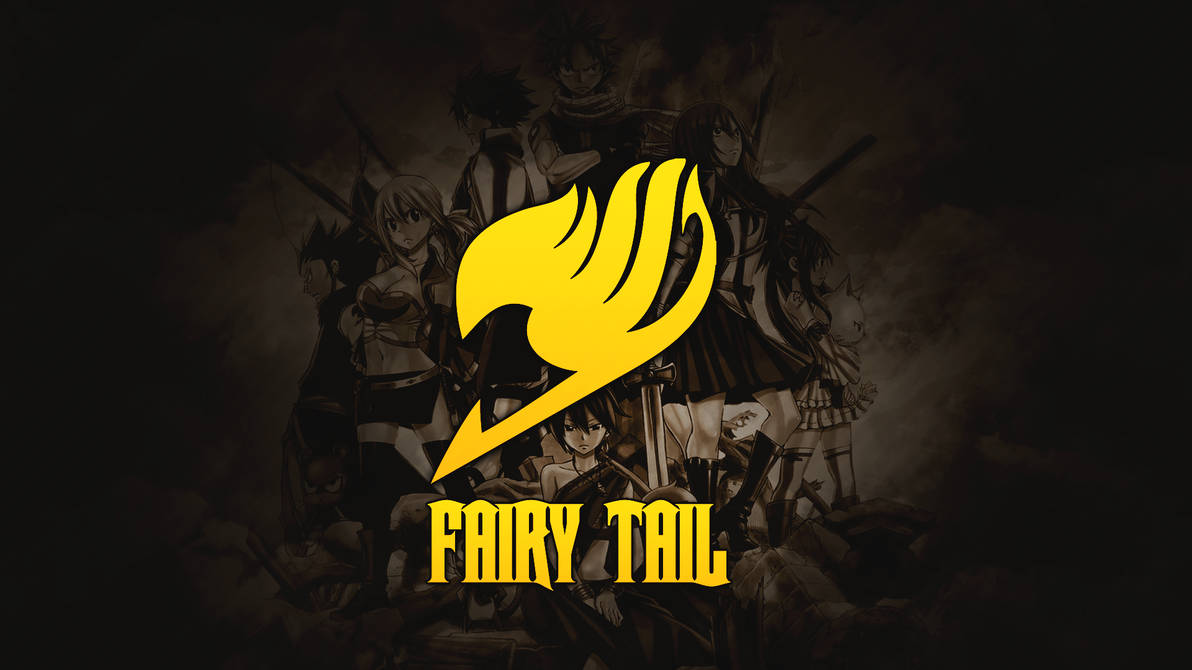 24 Fairy Tail Logo Wallpaper Yellow On Wallpapersafari