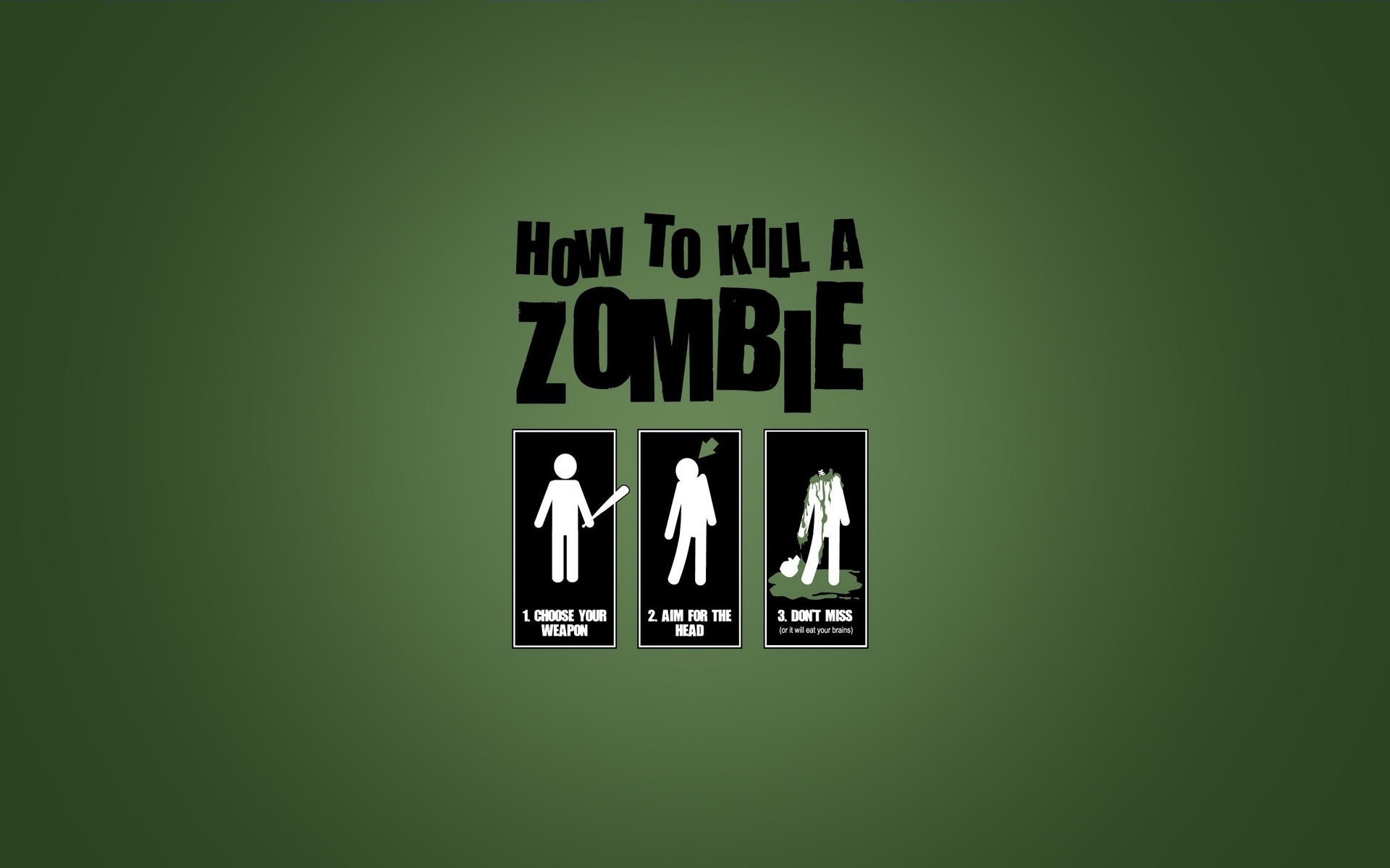 X Wallpaper Widescreen Funny Zombies How