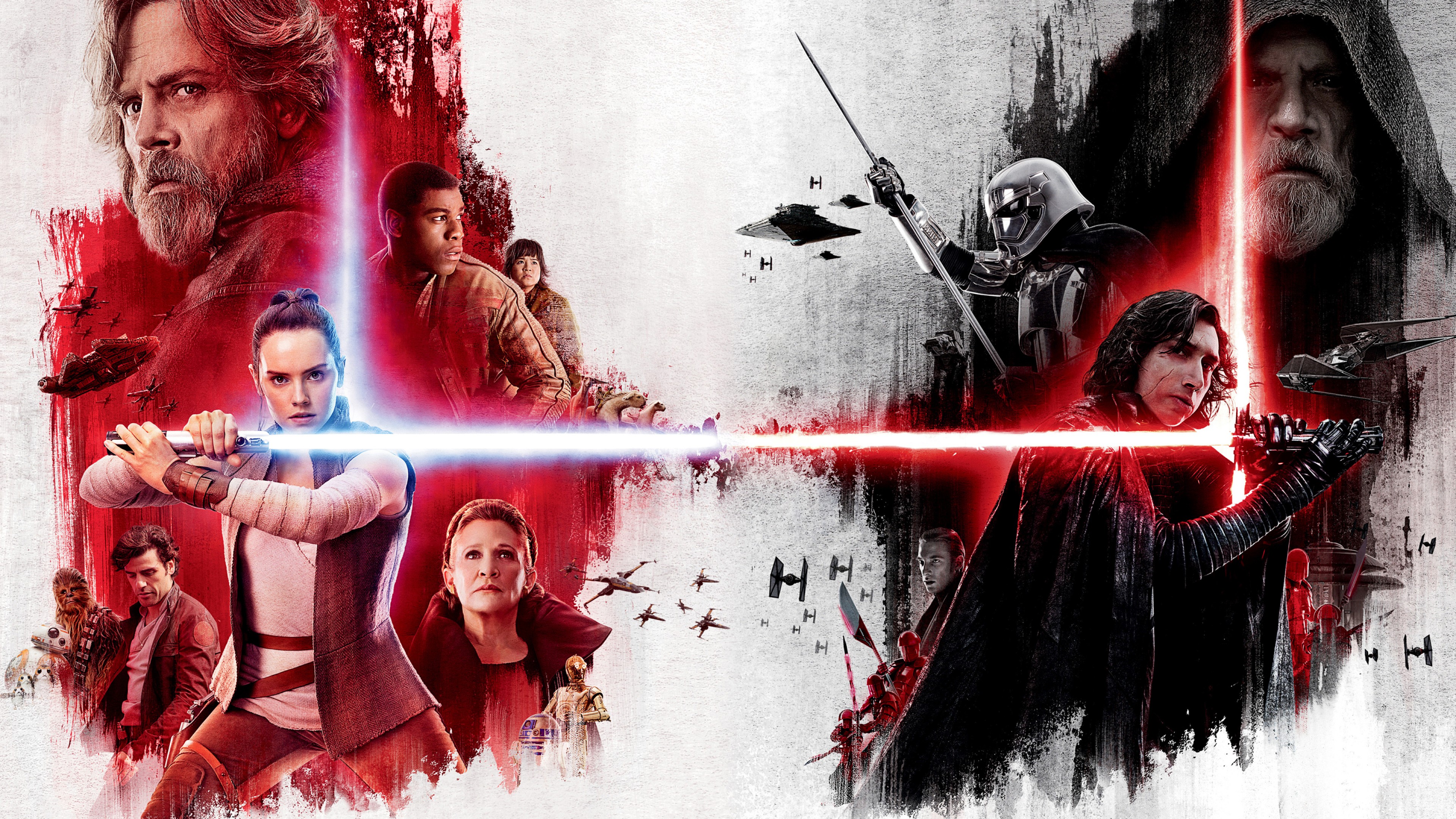 Star Wars The Last Jedi HD Wallpaper For Desktop And Mobiles 4k