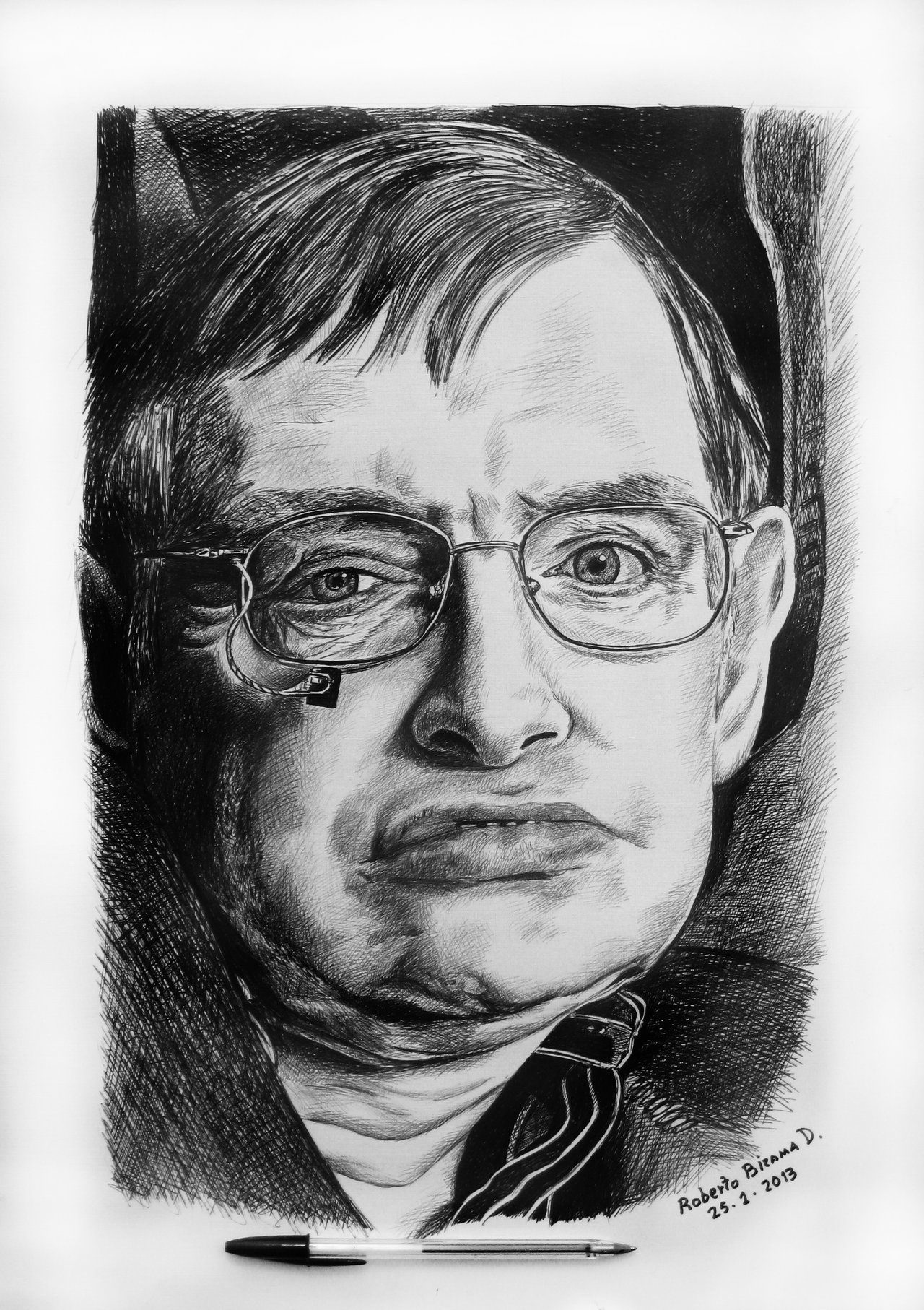 Stephen Hawking By Robertobizama
