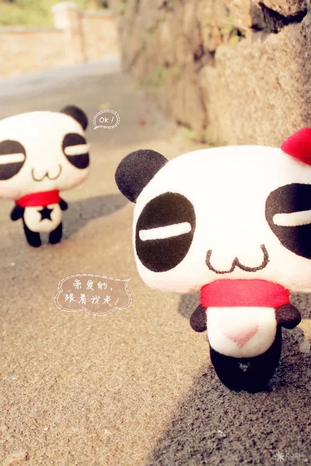 Cute Panda iPhone 4s Wallpaper iPad