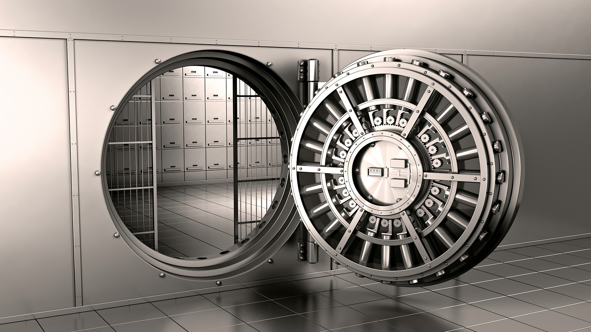 Bank Vault Hd Wallpaper Background Image Id