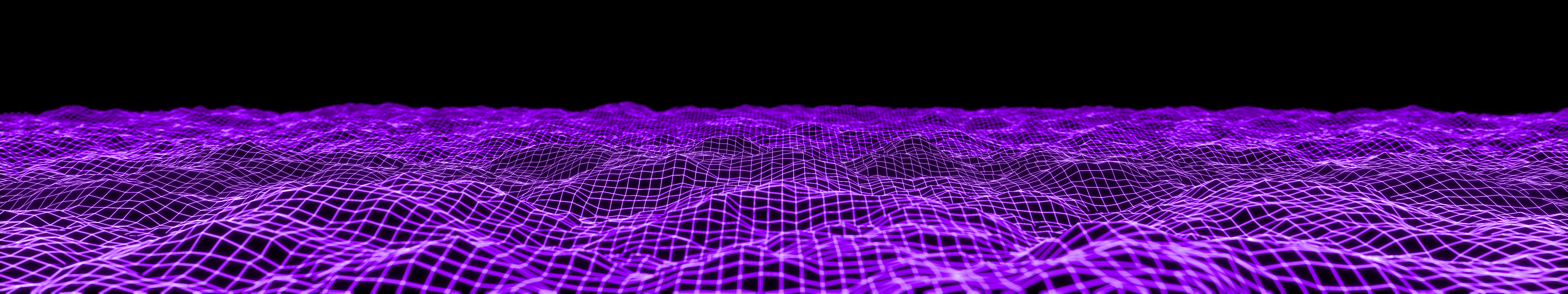 Purple Triple Monitor Wallpaper