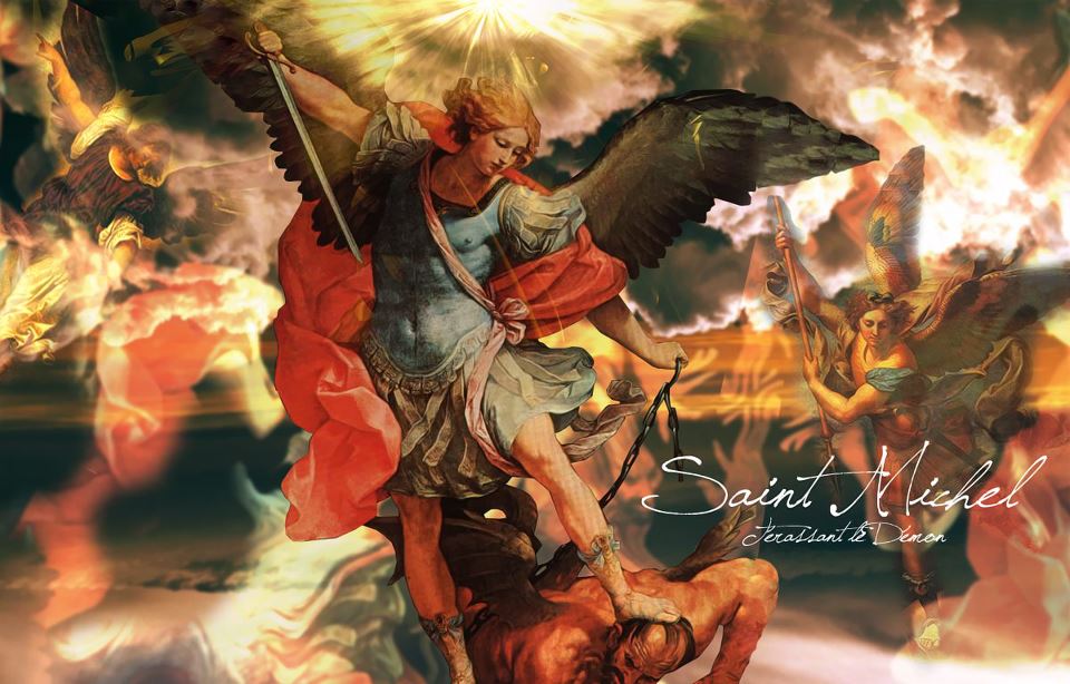 St Michael The Archangel Defend Us In Battle Be Our Defense Against