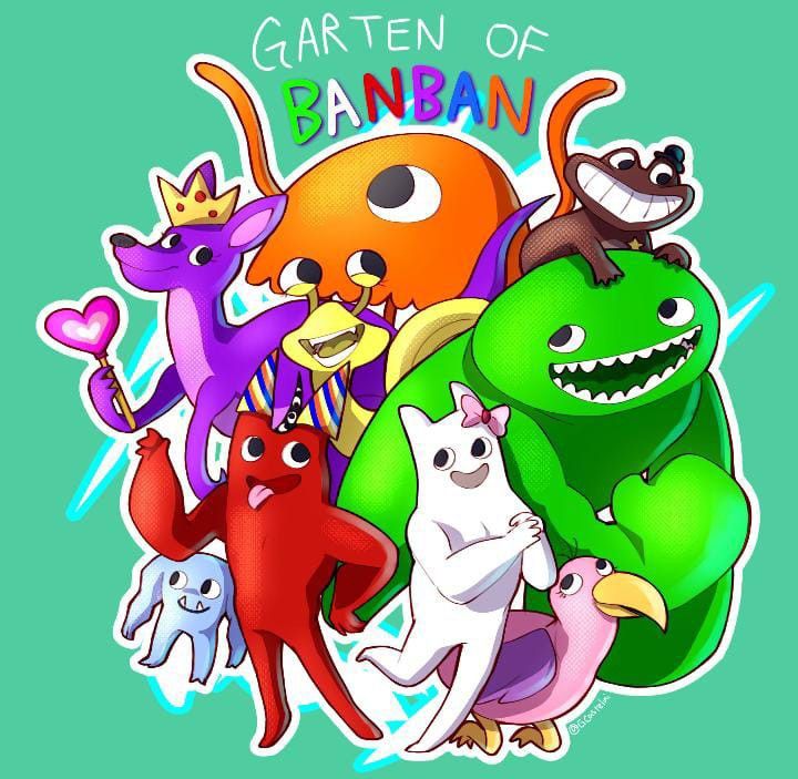 Pin Em Garten Of Banban Wallpaper