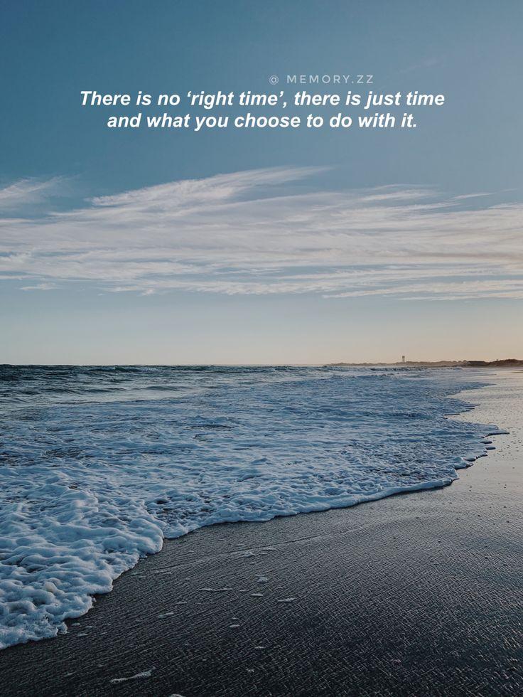 There is no right time in 2022 Motivational wallpaper Aesthetic