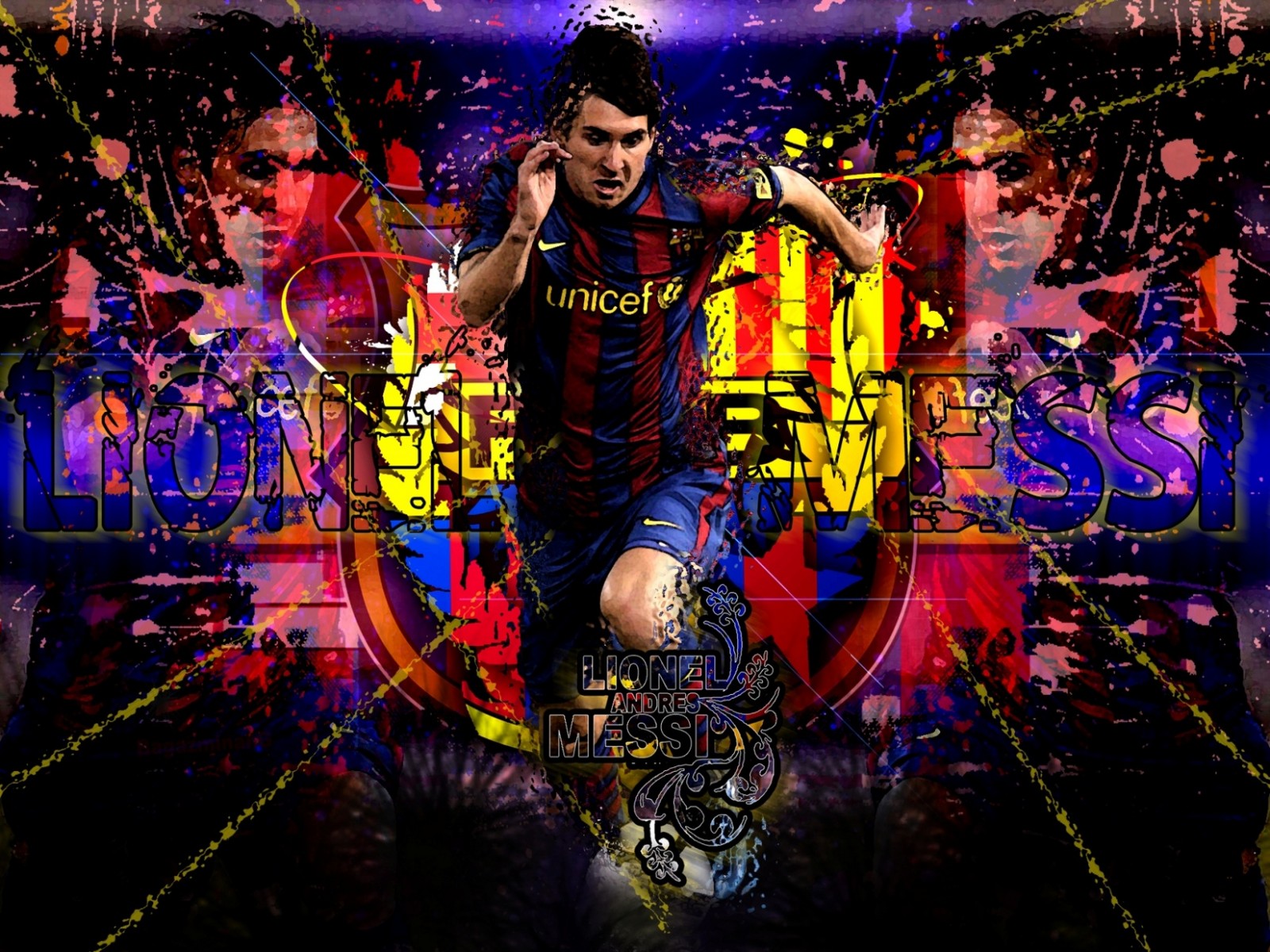 Fc Barcelona Messi HD Wallpaper
