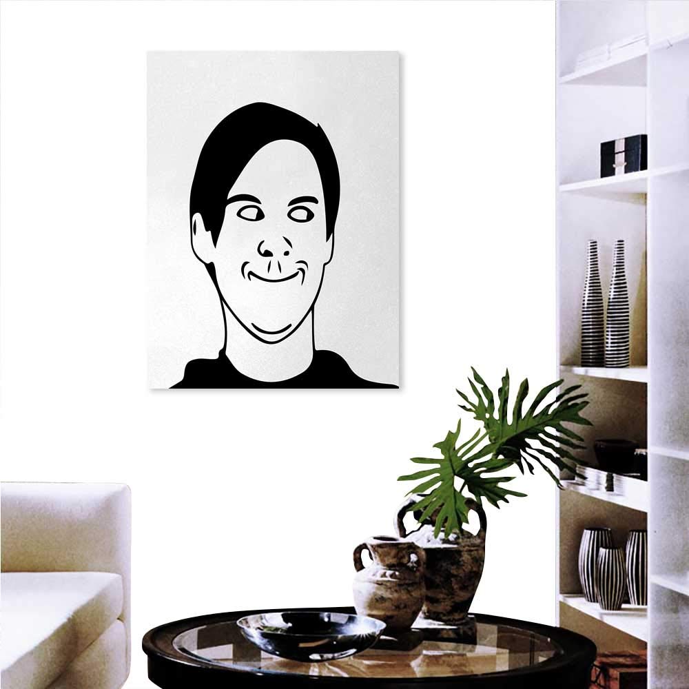 Amazon Humor Background Wall Stickers Irritating Troll Face