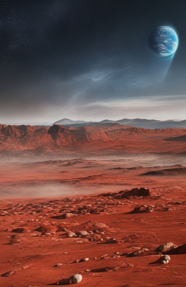 Mars Surface Wallpaper