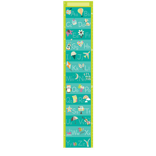 Alphabet Growth Chart Decal Brewster Wallcovering Co Babies R Us