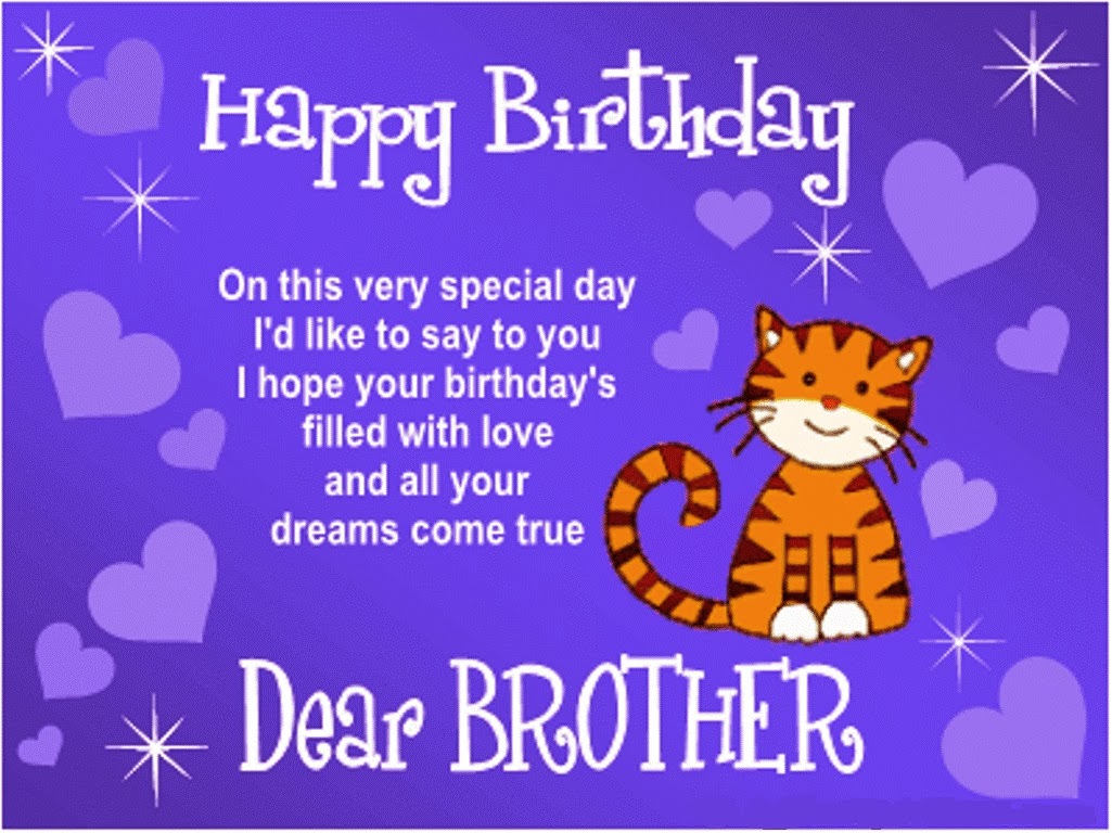 birthday wallpaper with quotes for brother