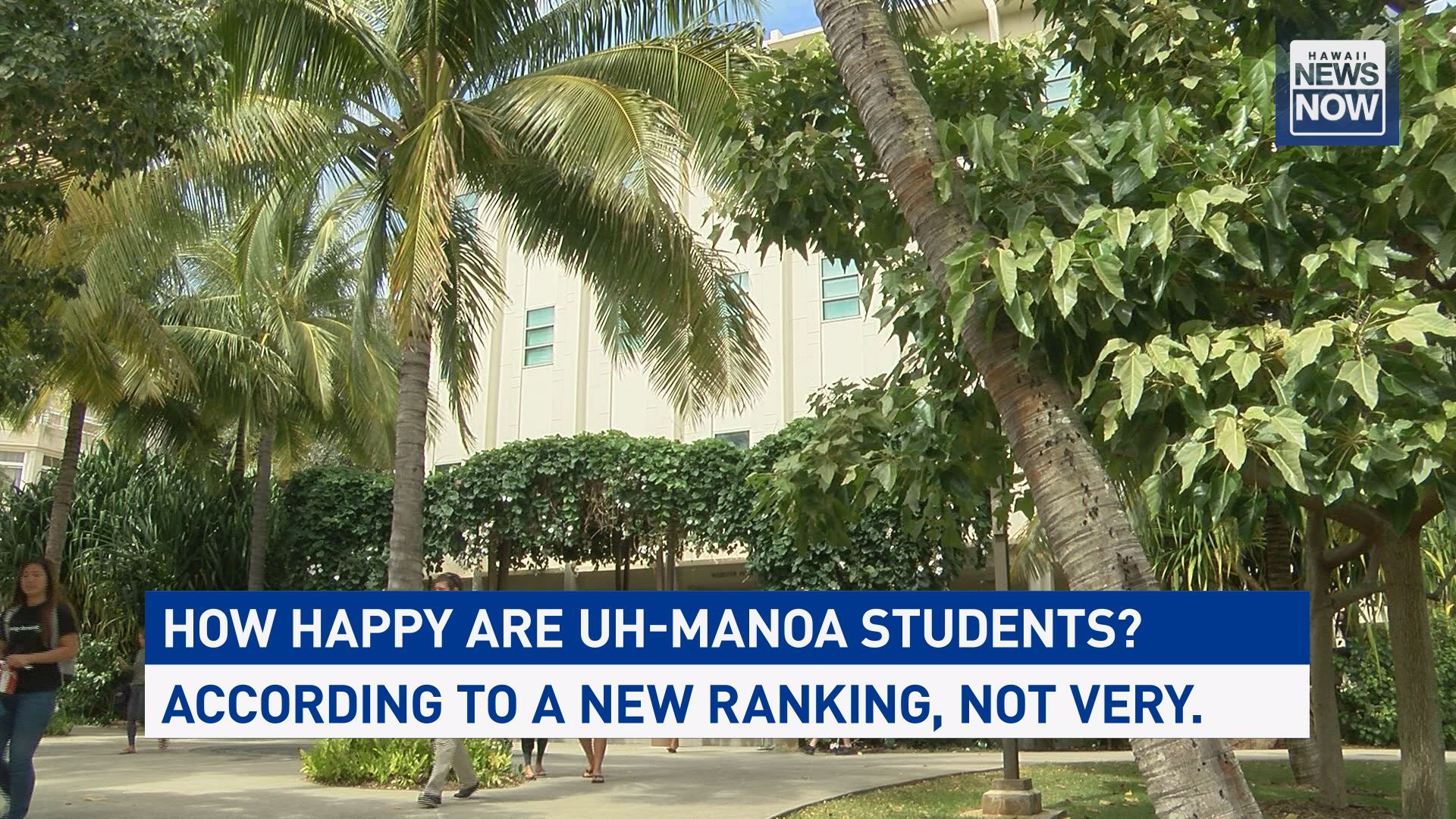 How Happy Are Uh Manoa Students According To One Ranking Not Very
