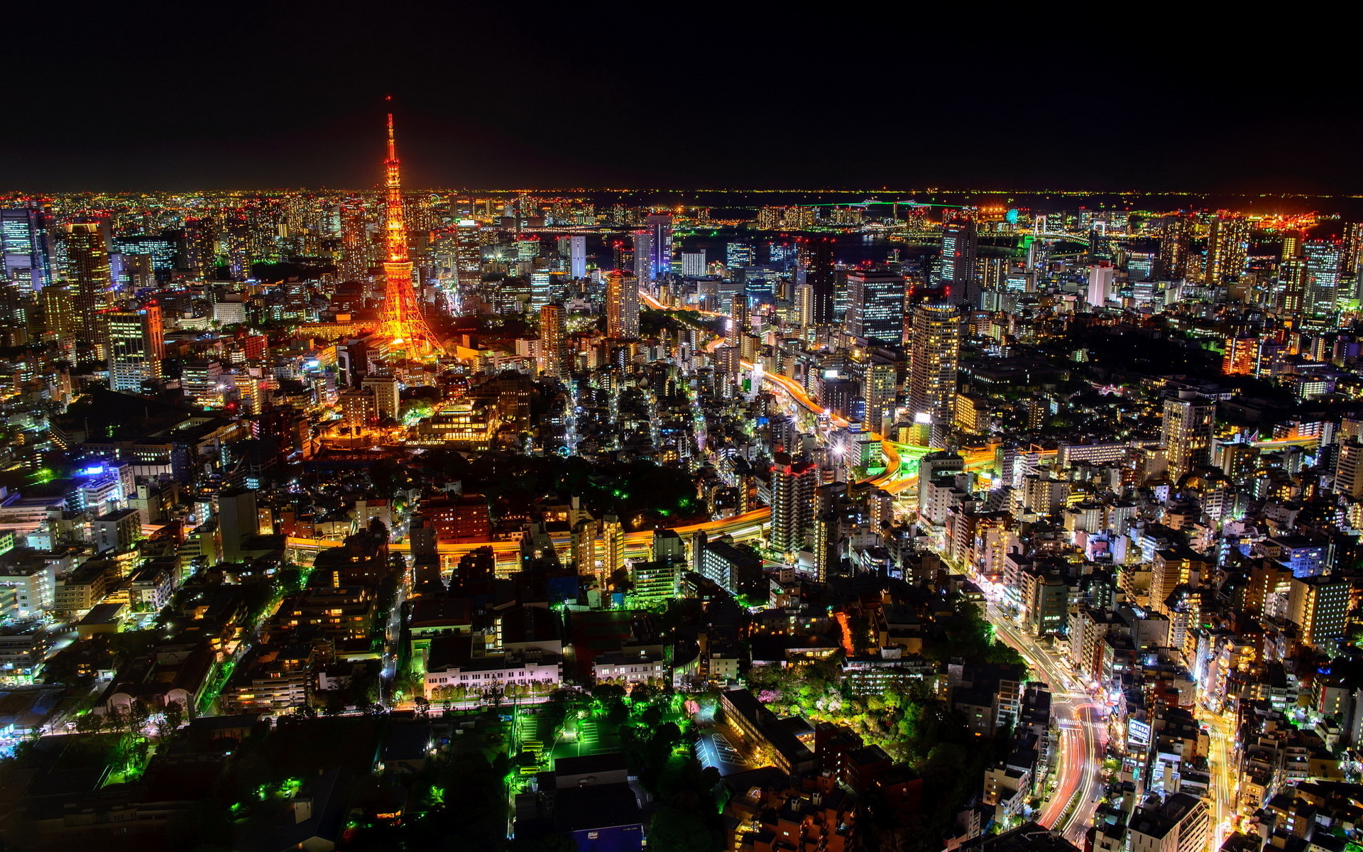 Japan Tokyo Tower Man Made Hd Wallpaper