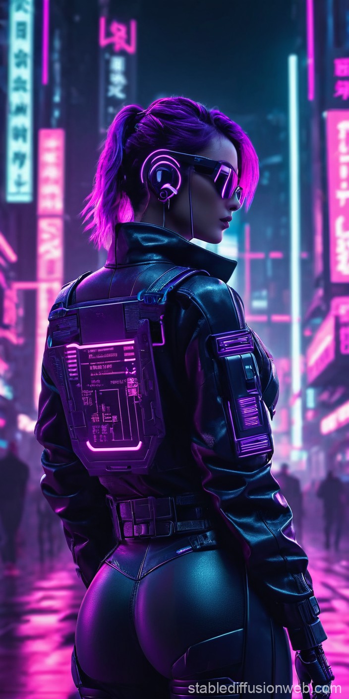 Cyberpunk iPhone Wallpaper