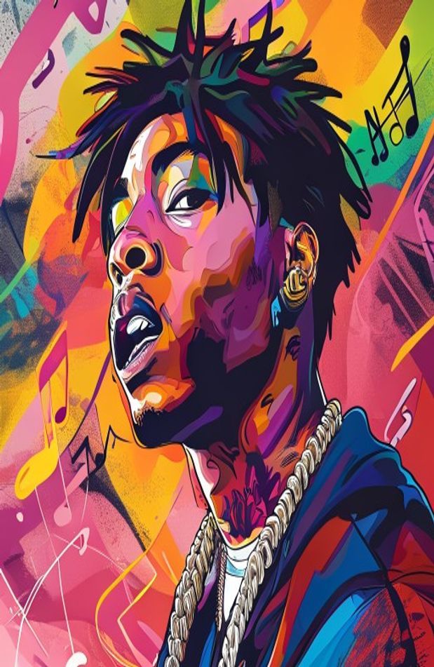 Cartoon Xxxtentacion Wallpaper