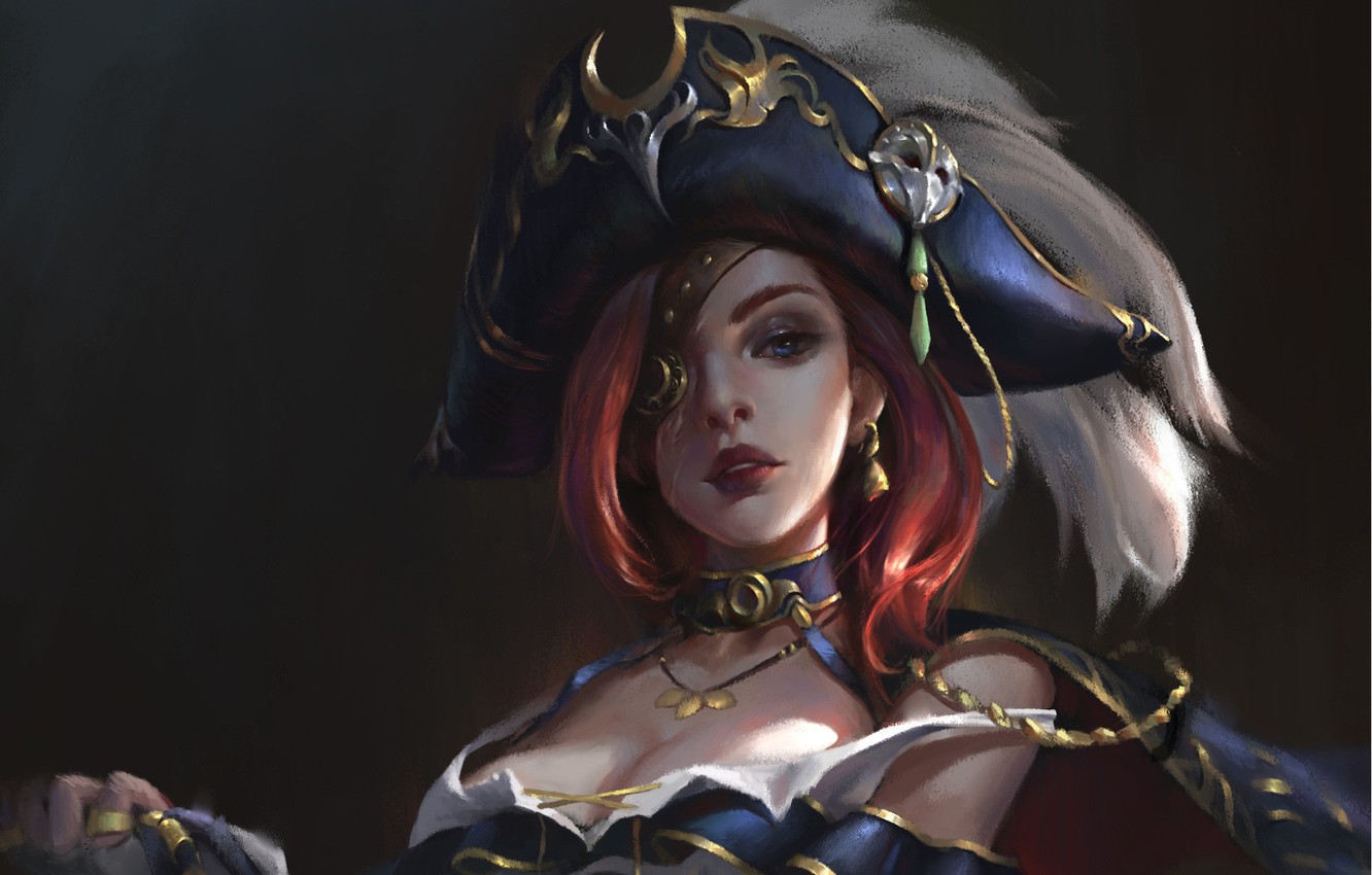 Wallpaper Look Art League Of Legends Miss Fortune Image For
