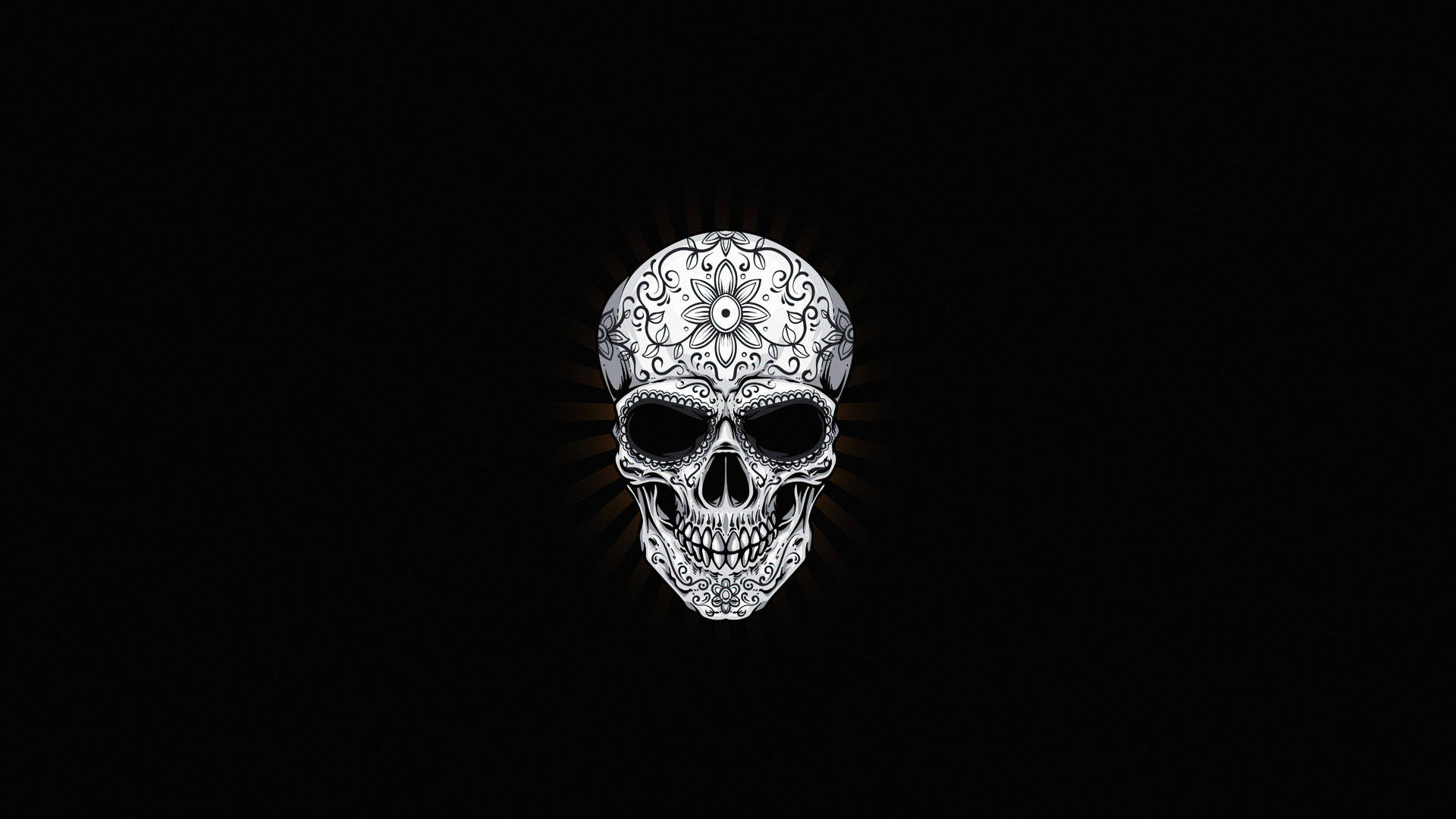 Black Skull Wallpaper