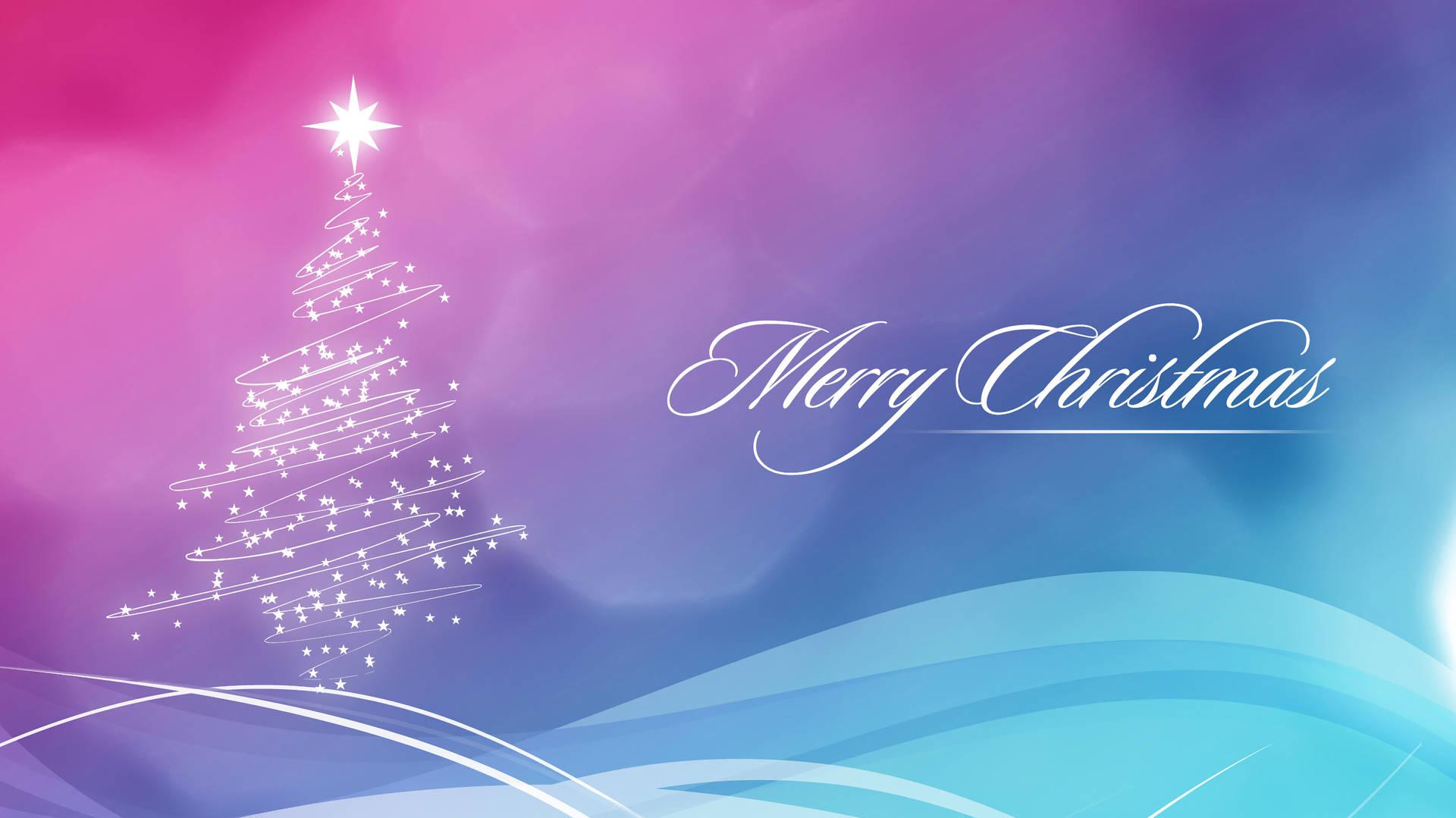 Download 8k Christmas Pastel Greeting Wallpaper
