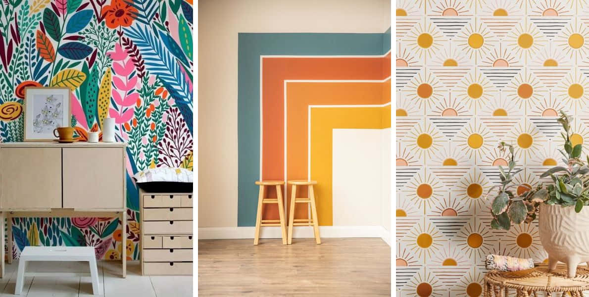 Colourful Clouds With Warm Orange And Teal Hues Wallpaper