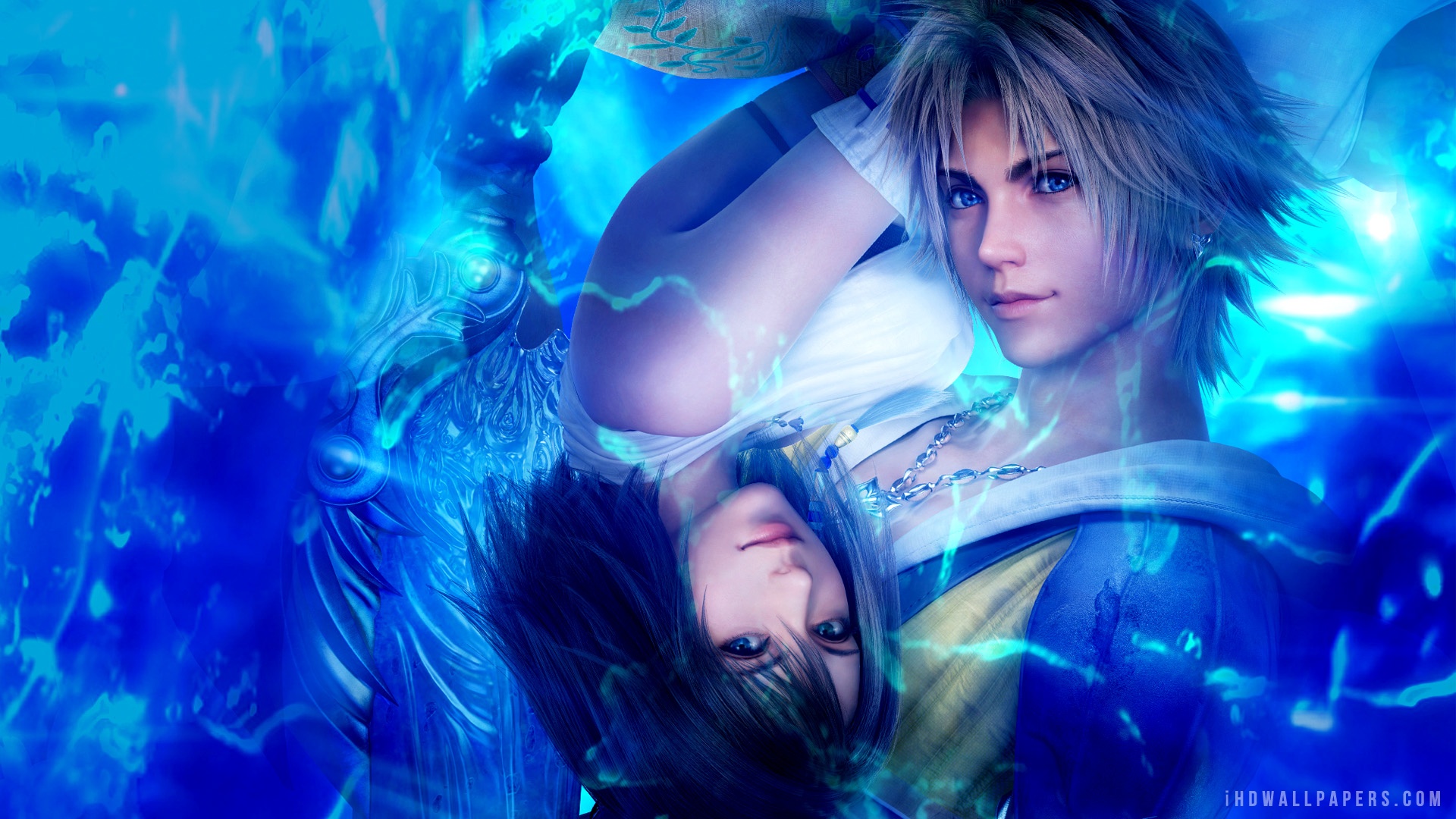 Yuna Tidus Final Fantasy X HD Wallpaper IHD