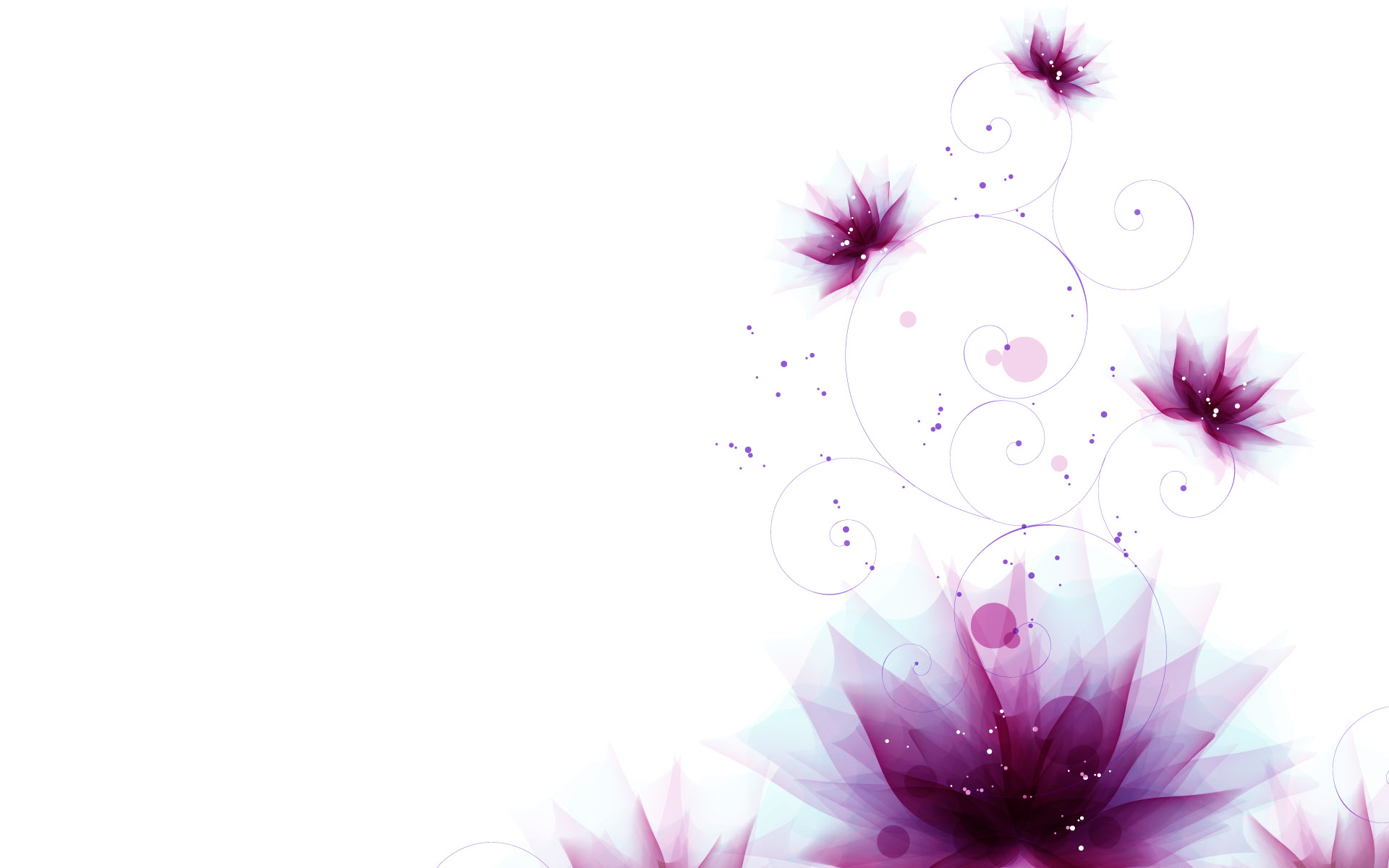 Purple Floral Background Image Pictures