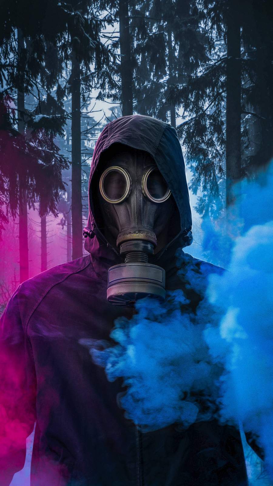 Gas Mask Toxic Digital Art 4K Wallpaper 41955