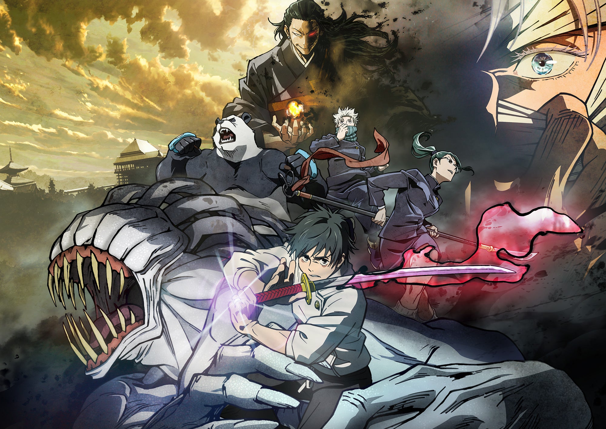 Jujutsu Kaisen Movie New Visual Textless And Large Format