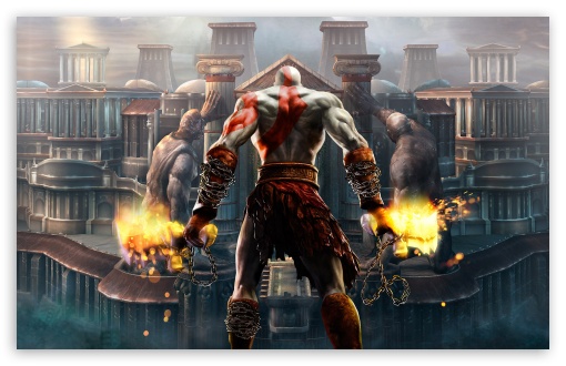 Kratos God Of War HD Desktop Wallpaper High Definition