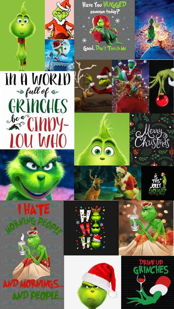Grinch Christmas iPhone Wallpaper