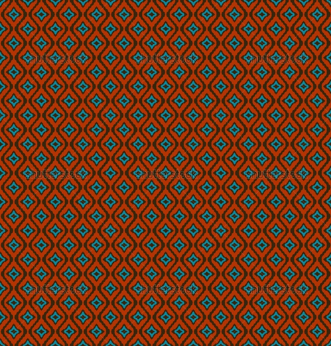 Ikat Folk Repeating Background Texture Geometric Print Fabric Design
