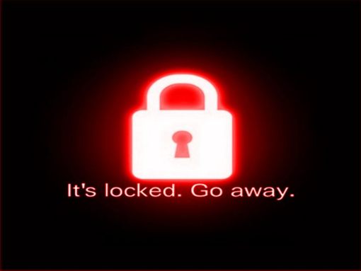 Its Locked Go Away Wallpaper To Your Cell Phone Cool