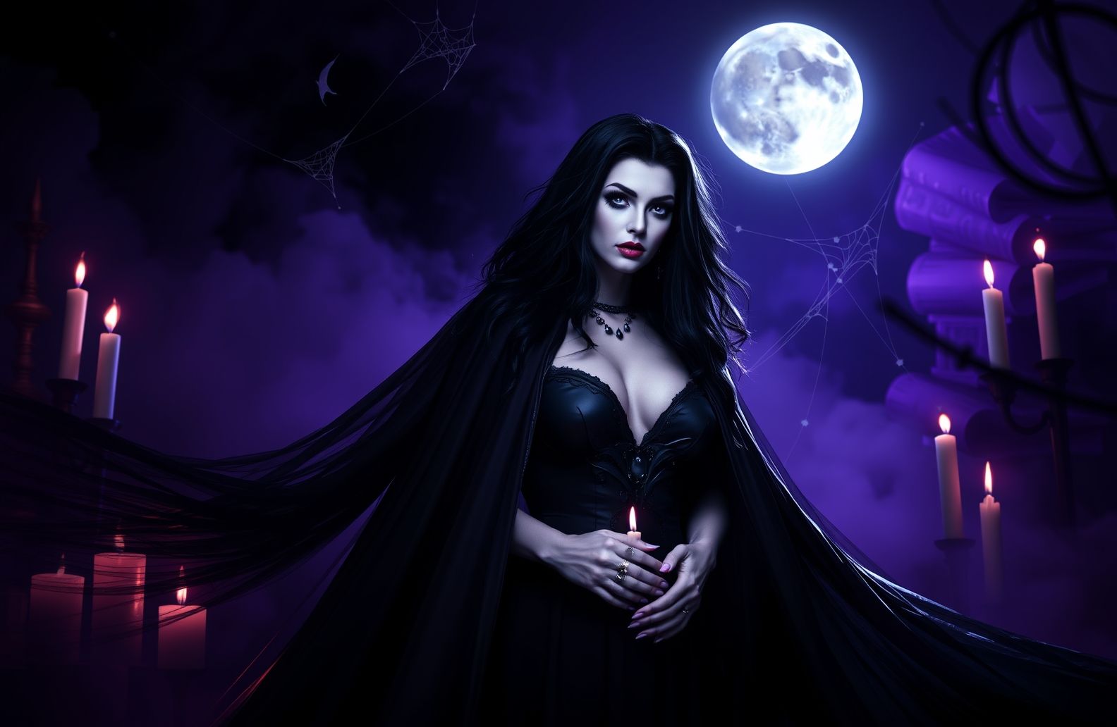 Elvira Mistress Of The Dark Wallpaper