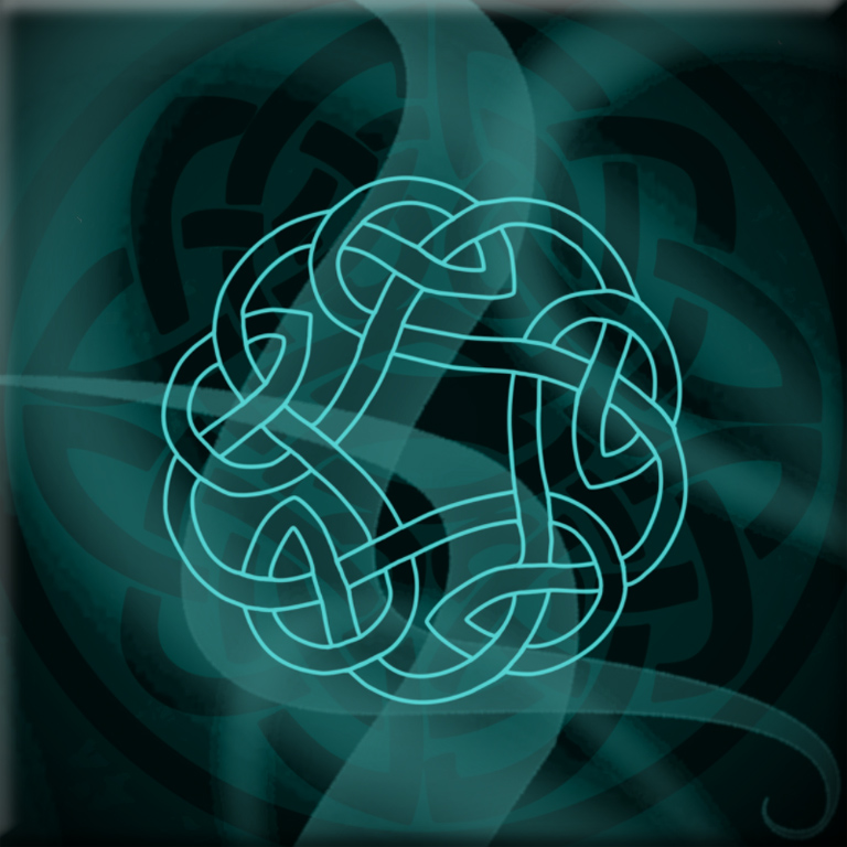 Abstract Celtic Knot Circular Island 3d surrounded by water celtic  trinity knots HD wallpaper  Peakpx