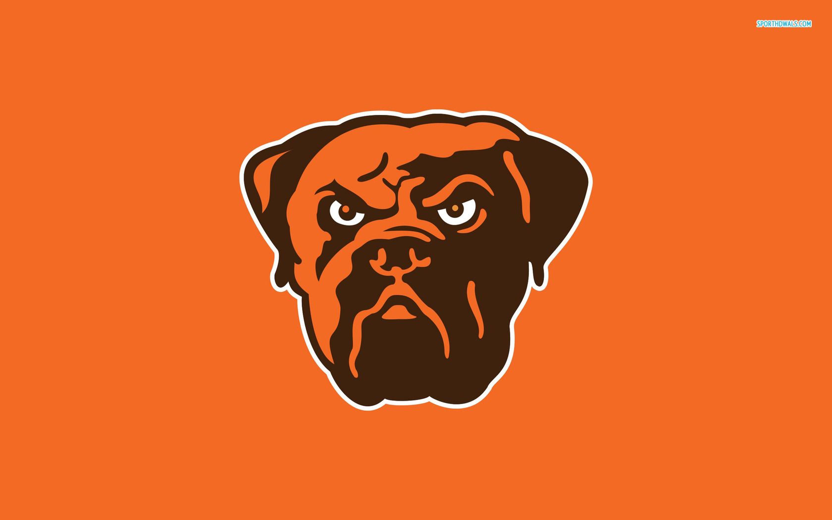 Cleveland Browns Bulldog Mascot Wallpaper For Phones And Tablets