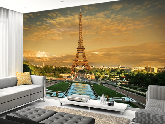 Wallpaper Eiffel Tower Wall Mural Designer Quoteko