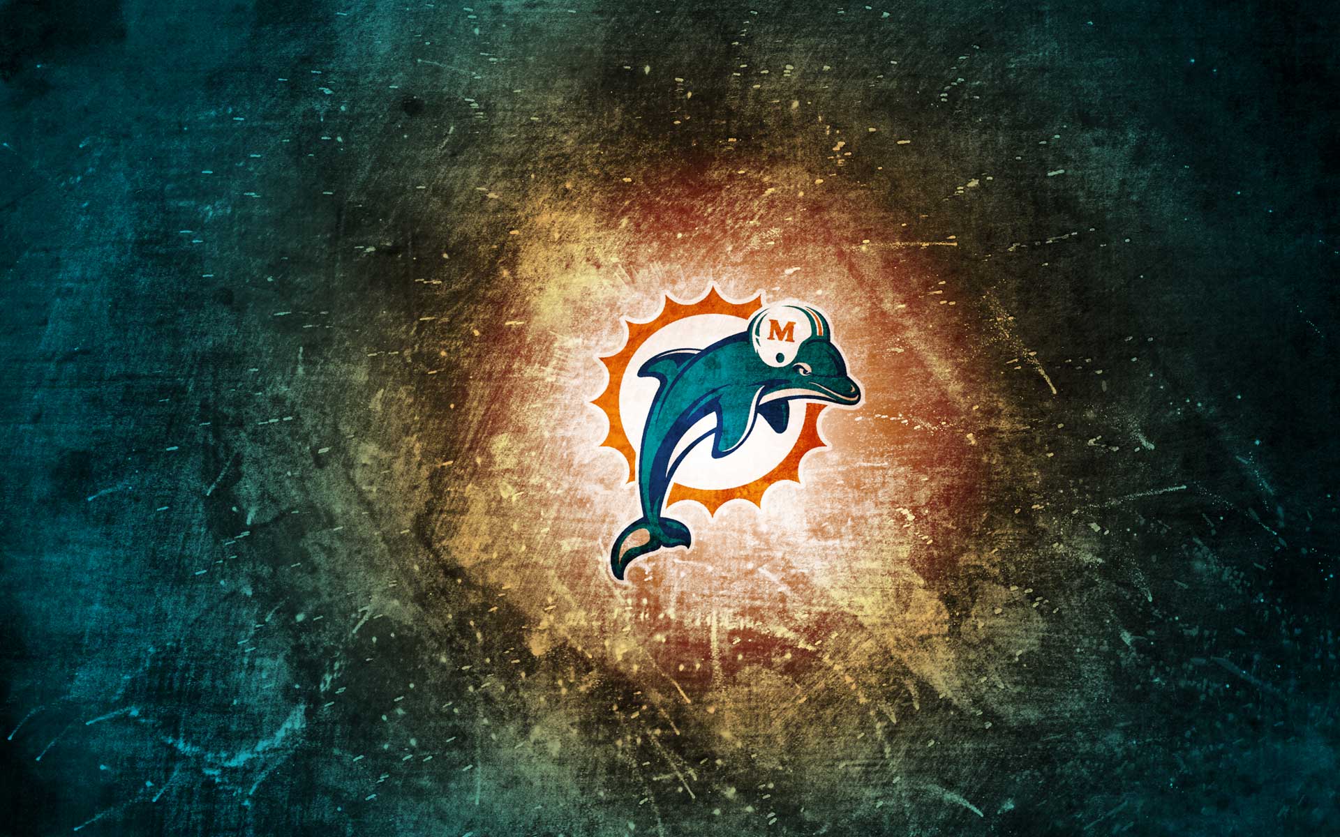 New Dolphins Logo HD Wallpaper 1080p Desktop