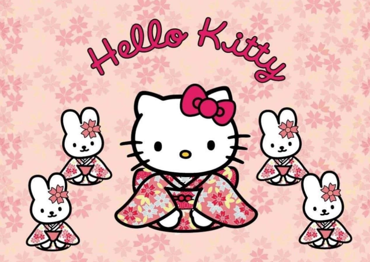 Hello Kitty Laptop Wallpaper