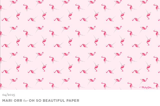 Flamingo Print Wallpaper Orr S