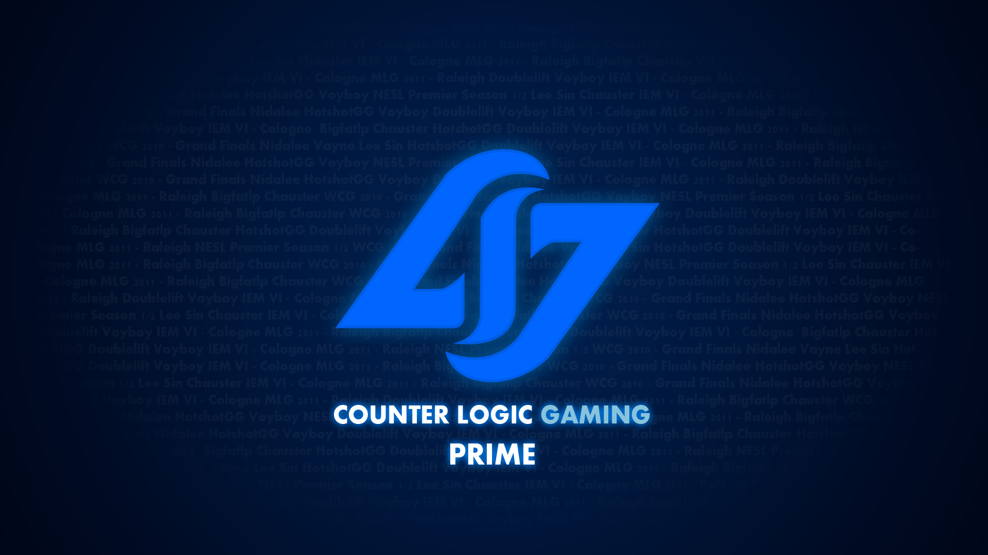 Counter Logic Gaming Prime Wallpaper Game HD