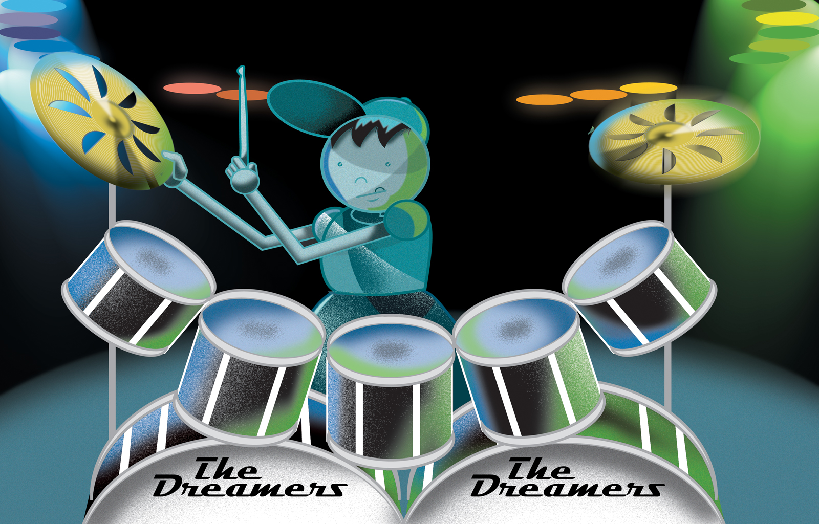 Cool Drums Wallpaper