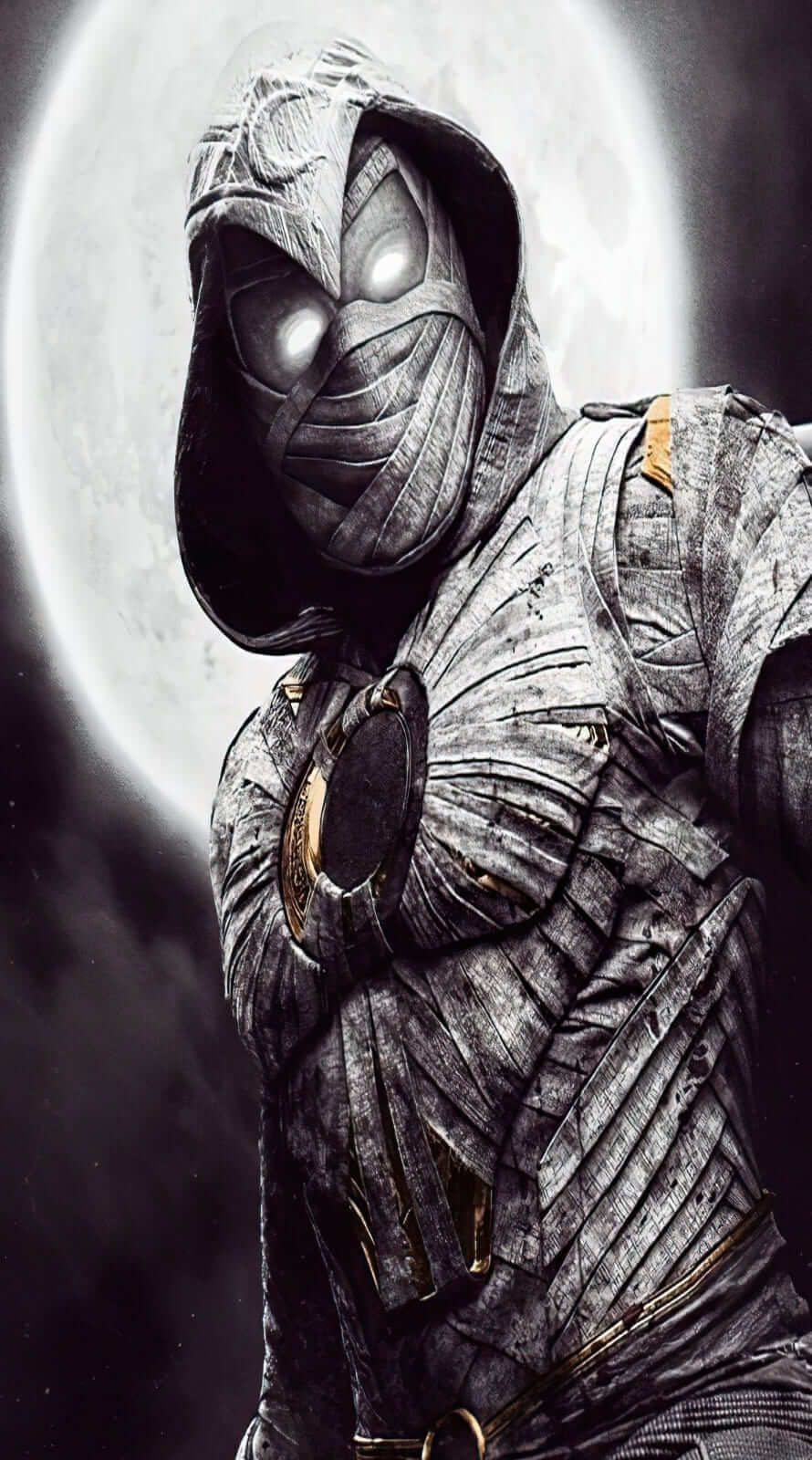 Amazin Superhero Moon Knight Mr 4k iPhone Wallpaper
