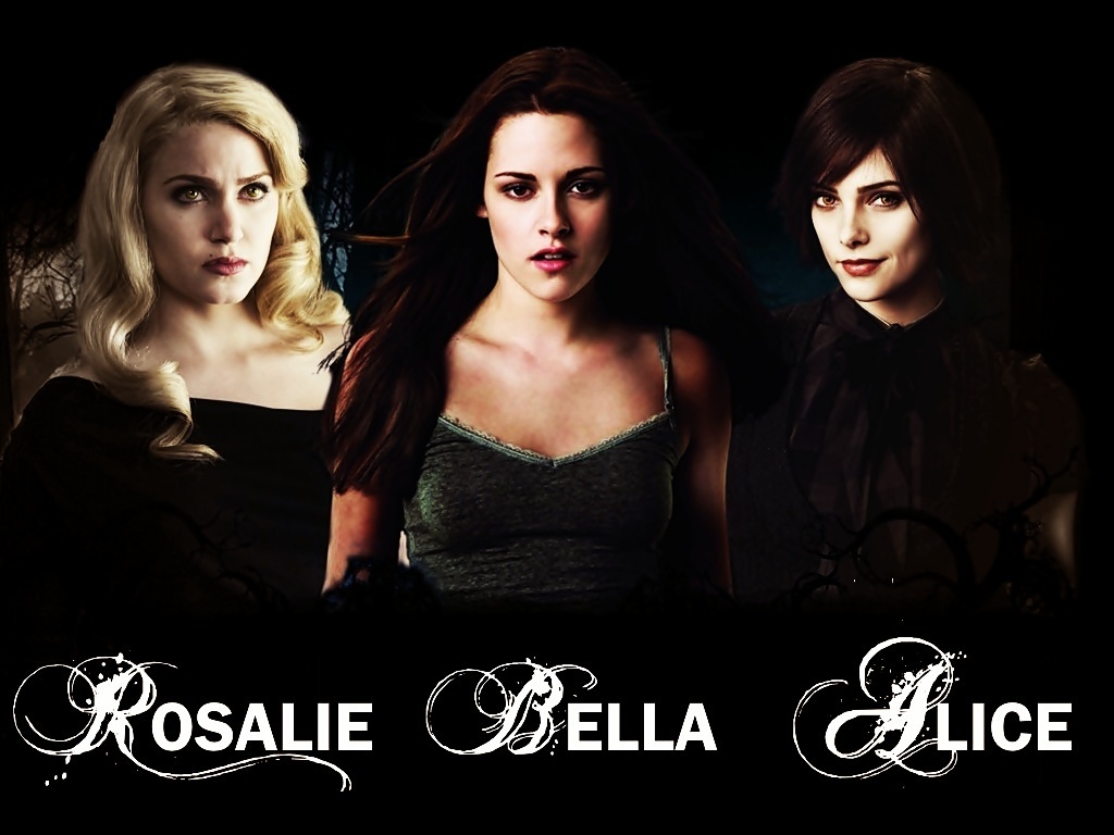 Rosalie Bella Alice Twilighters Wallpaper